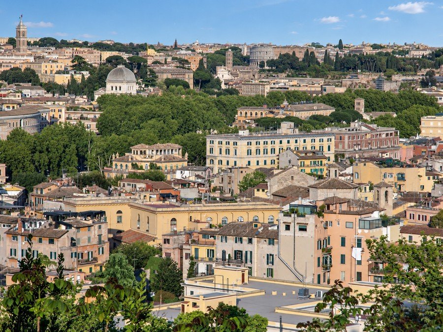 Trastevere, Roma - vista dall’alto